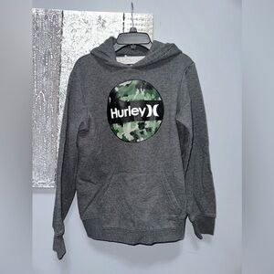 Hurley Boy's Charcoal Heather Soft Fleece Hoodie